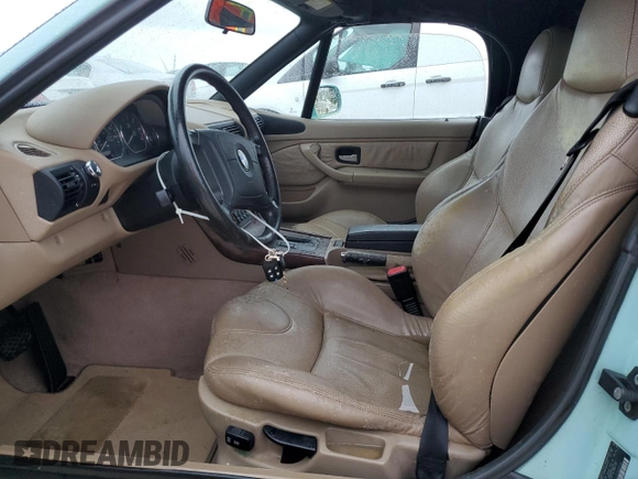 1998 BMW 3 Series 1.9L with VIN 4USCH7320WLD16014, listed as a Copart auction lot 74743984 with 0 mi miles and Salvage Title. Bid and sale history available at carsss.com. Image 7.