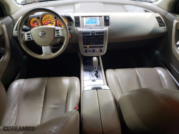 2006 Nissan Murano SE with VIN JN8AZ08W06W521779, listed as a Copart auction lot 80955274 with 179,686 mi miles and Salvage Title. Bid and sale history available at carsss.com. Image 8.