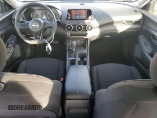 2024 Nissan Sentra S with VIN 3N1AB8BV2RY286834, listed as a Copart auction lot 47952315 with 28,864 mi miles and Salvage Title. Bid and sale history available at carsss.com. Image 8.