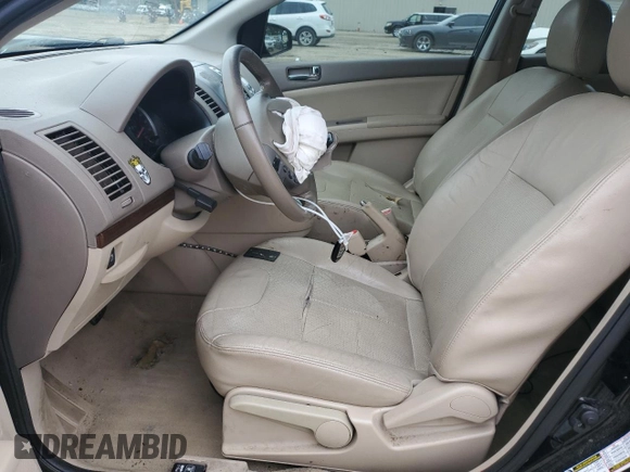 2012 Nissan Sentra SL with VIN 3N1AB6AP6CL784448, listed as a Copart auction lot 60793415 with 126,356 mi miles and Salvage title. Bid and sale history available at DreamBid. Image 7.