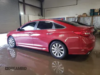 2017 Hyundai Sonata Sport with VIN 5NPE34AF5HH584093, listed as a Copart auction lot 48558775 with 54,950 mi miles and Salvage Title. Bid and sale history available at carsss.com. Image 2.