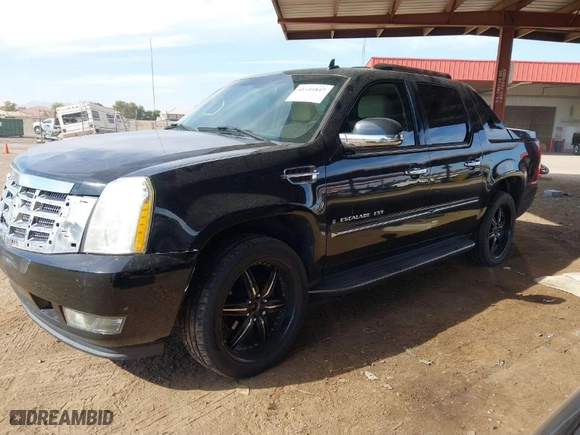 2007 Cadillac Escalade EXT with VIN 3GYFK62837G300609, listed as a IAAI auction lot 41541847 with 109838 miles. Bid and sale history available at carsss.com. Image 2.