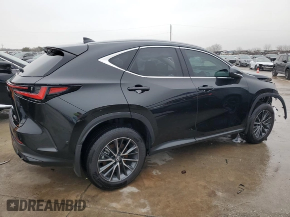 2025 Lexus NX 250 z VIN 2T2ADCAZ7SC016983, wystawiony jako Copart lot #41507125 z przebiegiem 6 530 mil mil oraz Szkoda całkowita • Salvage title. Historia ofert i sprzedaży dostępna na DreamBid. Obrazek 3.