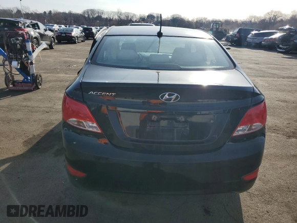 2016 Hyundai Accent SE with VIN KMHCT4AE1GU139994, listed as a Copart auction lot 51512105 with 95,954 mi miles and Salvage Title. Bid and sale history available at carsss.com. Image 6.