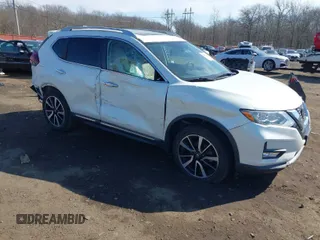 2019 Nissan Rogue SV with VIN 5N1AT2MV3KC812760, listed as a IAAI auction lot 41650440 with 91,939 mi miles. Bid and sale history available at carsss.com. Image 1.