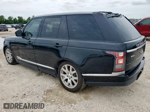 2016 Land Rover Range Rover Supercharged с VIN SALGS2EF5GA264250, выставлен на аукционе Copart как лот 65383705 с пробегом 85 064 миль миль и Списание • Salvage title. История ставок и продаж доступна на DreamBid. Изображение 2.
