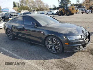 2017 Audi A7 Premium Plus with VIN WAUW2AFCXHN014320, listed as a Copart auction lot 44638995 with 71,589 mi miles and Salvage title. Bid and sale history available at DreamBid. Image 4.