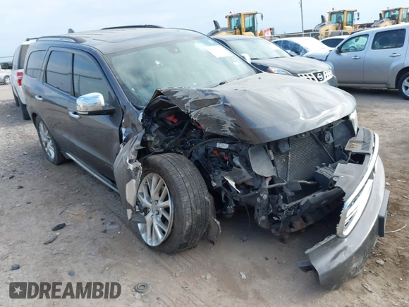 2014 Dodge Durango Citadel with VIN 1C4RDHEG2EC381324, listed as a IAAI auction lot 42021611 with 104,178 mi miles and . Bid and sale history available at DreamBid. Image 6.