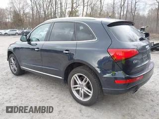 2013 Audi Q5 Premium Plus with VIN WA1LFAFP1DA017972, listed as a IAAI auction lot 42042454 with 129,637 mi miles. Bid and sale history available at carsss.com. Image 3.