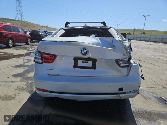2015 BMW 3 Series GT 328i Gran Turismo xDrive with VIN WBA3X5C50FD560628, listed as a Copart auction lot 52111655 with Not Provided miles and Salvage Title. Bid and sale history available at DreamBid. Image 6.