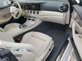 2023 Mercedes-Benz E-Class E 450 with VIN W1K1K5KB0PF207740, listed as a Copart auction lot 84431804 with 2,176 mi miles and Salvage Title. Bid and sale history available at carsss.com. Image 8.