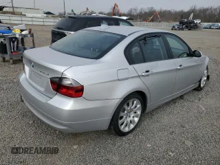 2007 BMW 3 Series 328xi with VIN WBAVC73547KP30227, listed as a Copart auction lot 48715565 with Not provided miles and Salvage title. Bid and sale history available at DreamBid. Image 3.