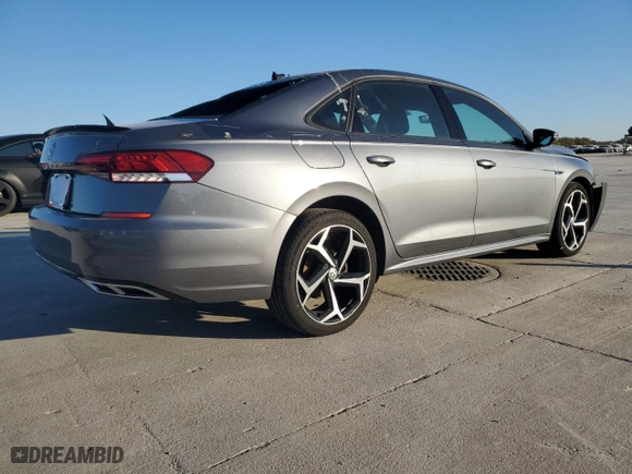 2021 Volkswagen Passat 2.0T R-Line with VIN 1VWMA7A35MC011786, listed as a Copart auction lot 82254844 with 63,970 mi miles and Salvage Title. Bid and sale history available at carsss.com. Image 3.
