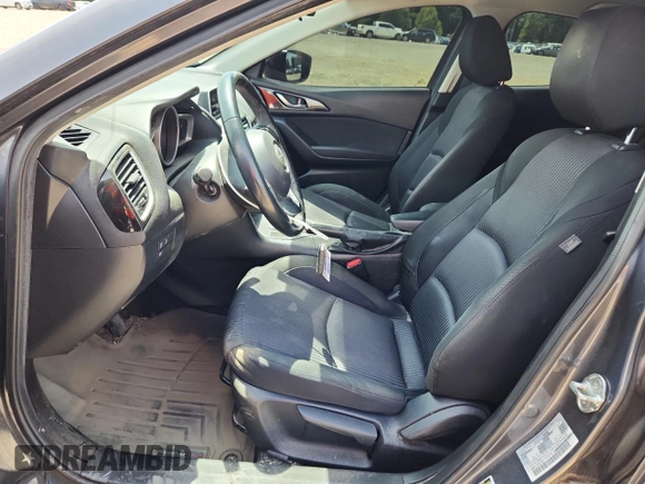 2014 Mazda 3 i Touring with VIN 3MZBM1V71EM117581, listed as a Copart auction lot 61588925 with 115,486 mi miles and Salvage title. Bid and sale history available at DreamBid. Image 7.