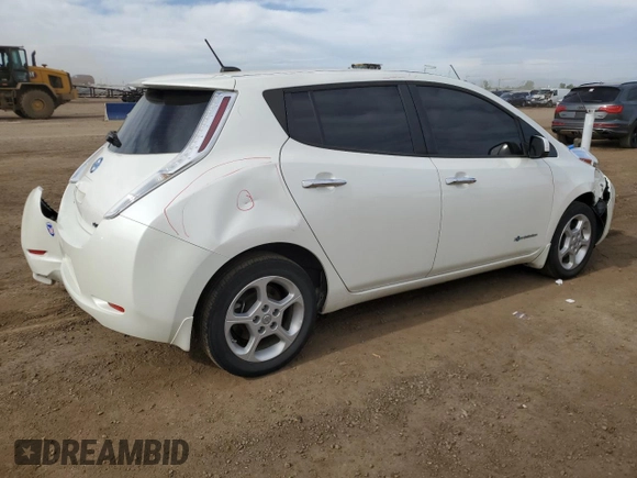 2015 Nissan LEAF S z VIN 1N4AZ0CP4FC302536, wystawiony jako Copart lot #56734025 z przebiegiem 55 940 mil mil oraz Szkoda całkowita • Salvage title. Historia ofert i sprzedaży dostępna na DreamBid. Obrazek 3.