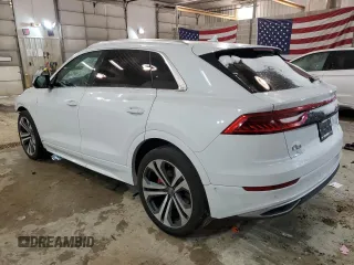 2019 Audi Q8 Prestige z VIN WA1CVBF10KD030860, wystawiony jako Copart lot #71538282 z przebiegiem 59 859 mil mil oraz . Historia ofert i sprzedaży dostępna na DreamBid. Obrazek 2.