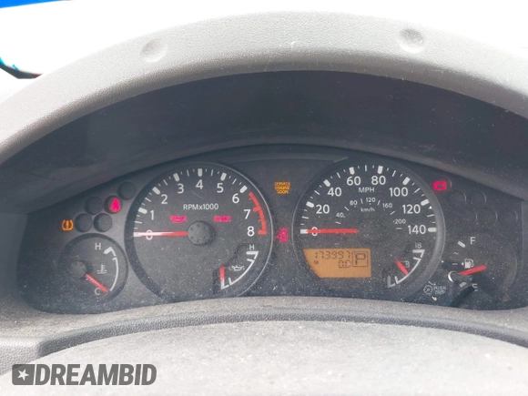 2008 Nissan Frontier SE with VIN 1N6AD09U38C420342, listed as a IAAI auction lot 41927640 with 173,997 mi miles and . Bid and sale history available at DreamBid. Image 7.