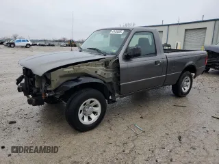 2008 Ford Ranger XL with VIN 1FTYR10U08PB13595, listed as a Copart auction lot 43436505 with 115,673 mi miles and Salvage Title. Bid and sale history available at carsss.com. Image 1.