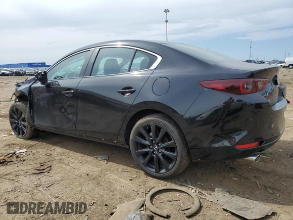 2024 Mazda 3 S Select Sport with VIN 3MZBPABM4RM415114, listed as a Copart auction lot 53247415 with 29,848 mi miles and Salvage title. Bid and sale history available at DreamBid. Image 2.