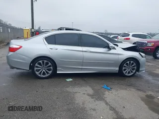 2014 Honda Accord Sport with VIN 1HGCR2F58EA093158, listed as a IAAI auction lot 41597368 with 121,990 mi miles and . Bid and sale history available at DreamBid. Image 13.