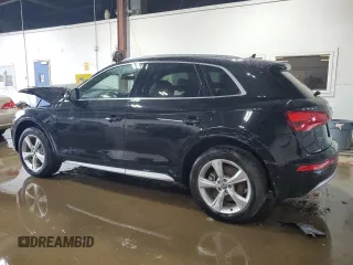 2020 Audi Q5 Premium Plus with VIN WA1BNAFY4L2016864, listed as a Copart auction lot 65943315 with 19,704 mi miles and Salvage title. Bid and sale history available at DreamBid. Image 2.