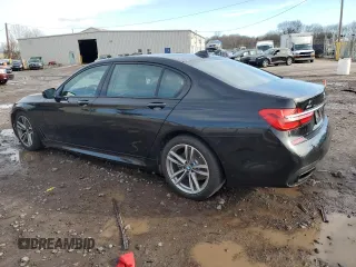 2017 BMW 7 Series ALPINA B7 xDrive with VIN WBA7F2C57HG421617, listed as a Copart auction lot 85318774 with 73,502 mi miles and Salvage title. Bid and sale history available at DreamBid. Image 2.