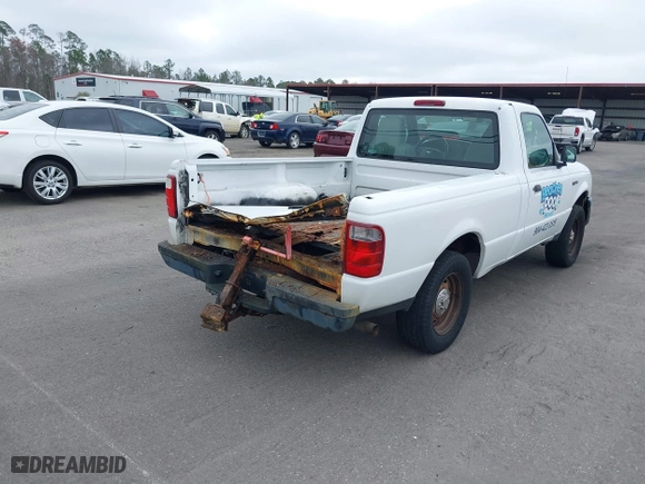 2005 Ford Ranger XL with VIN 1FTYR10U05PA57119, listed as a IAAI auction lot 41537218 with 64,230 mi miles. Bid and sale history available at carsss.com. Image 4.