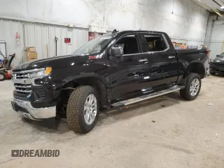 2024 Chevrolet Silverado 1500 LTZ with VIN 1GCUDGE87RZ335469, listed as a Copart auction lot 48247945 with 5,874 mi miles and Salvage Title. Bid and sale history available at DreamBid. Image 1.