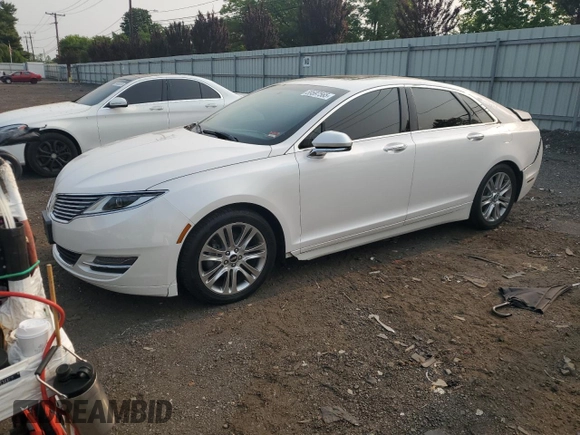 2014 Lincoln MKZ Hybrid z VIN 3LN6L2LU5ER823084, wystawiony jako Copart lot #59597565 z przebiegiem 126 402 mil mil oraz Szkoda całkowita • Salvage title. Historia ofert i sprzedaży dostępna na DreamBid. Obrazek 1.