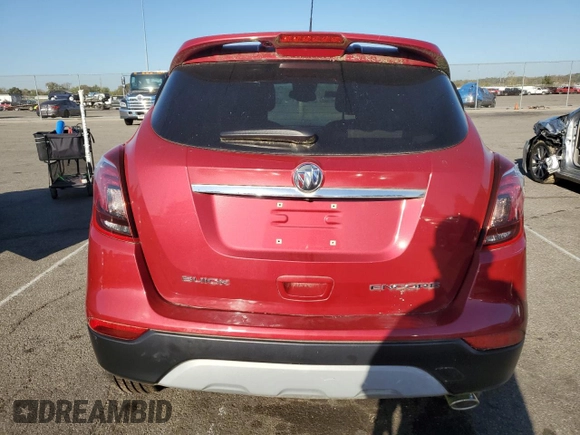 2018 Buick Encore Sport Touring with VIN KL4CJ1SB6JB542914, listed as a Copart auction lot 74553234 with Not Provided miles and Salvage Title. Bid and sale history available at DreamBid. Image 6.