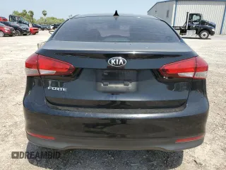 2018 Kia Forte LX with VIN 3KPFK4A76JE193982, listed as a Copart auction lot 51943795 with 87,750 mi miles and Salvage Title. Bid and sale history available at carsss.com. Image 6.