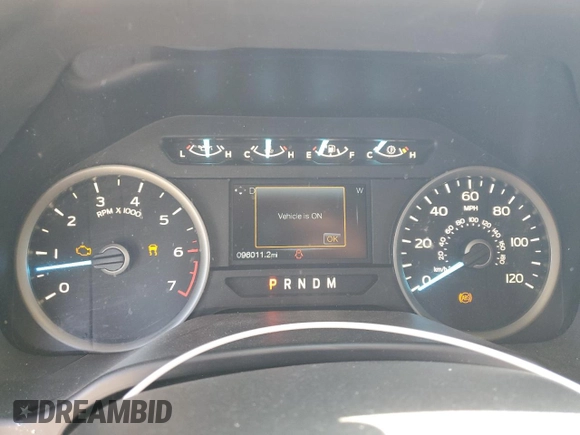 2018 Ford F-150 XL with VIN 1FTEW1CPXJKD45092, listed as a Copart auction lot 57289105 with 96,011 mi miles and Salvage title. Bid and sale history available at DreamBid. Image 9.