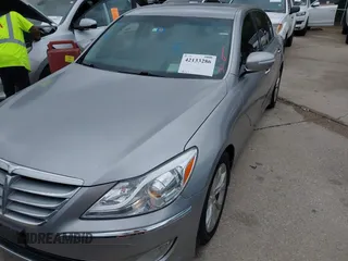 2013 Hyundai Genesis 3.8L with VIN KMHGC4DD1DU245412, listed as a IAAI auction lot 42133286 with 184,151 mi miles and . Bid and sale history available at DreamBid. Image 6.