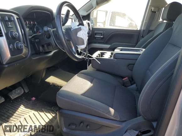 2018 Chevrolet Silverado 1500 LT with VIN 1GCUKREC3JF196971, listed as a Copart auction lot 49260235 with Not Provided miles and Salvage Title. Bid and sale history available at DreamBid. Image 7.