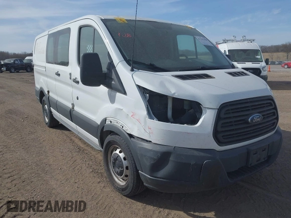 2015 Ford Transit Cargo with VIN 1FTNE1ZM7FKB29711, listed as a IAAI auction lot 41701438 with 169,200 mi miles. Bid and sale history available at carsss.com. Image 6.