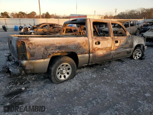 2007 Chevrolet Silverado 1500 LS with VIN 2GCEC13V771155878, listed as a Copart auction lot 88694135 with Not Provided miles and Non Repairable. Bid and sale history available at DreamBid. Image 3.
