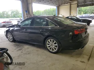 2016 Audi A6 Prestige with VIN WAUHGAFC7GN130843, listed as a Copart auction lot 58635415 with 94,489 mi miles and Salvage title. Bid and sale history available at DreamBid. Image 2.