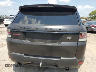 2017 Land Rover Range Rover Sport HSE Dynamic with VIN SALWV2FV5HA687274, listed as a Copart auction lot 65390814 with 104,554 mi miles and Salvage title. Bid and sale history available at DreamBid. Image 6.