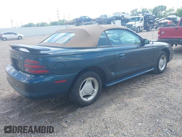 1995 Ford Mustang with VIN 1FALP4448SF209683, listed as a IAAI auction lot 42106552 with 148,622 mi miles and . Bid and sale history available at DreamBid. Image 4.