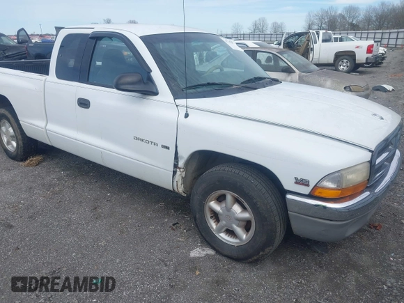 2000 Dodge Dakota Sport with VIN 1B7GL22N3YS725411, listed as a IAAI auction lot 41743698 with 149,810 mi miles. Bid and sale history available at carsss.com. Image 6.