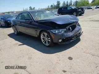 2018 BMW 4 Series 440i z VIN WBA4Z5C57JEE16756, wystawiony jako Copart lot #54753625 z przebiegiem 43 866 mil mil oraz Szkoda całkowita • Salvage title. Historia ofert i sprzedaży dostępna na DreamBid. Obrazek 13.
