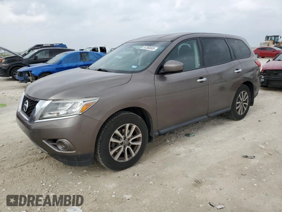 2013 Nissan Pathfinder S with VIN 5N1AR2MN6EC699003, listed as a Copart auction lot 51260565 with 131,677 mi miles and Clean Title. Bid and sale history available at carsss.com. Image 1.