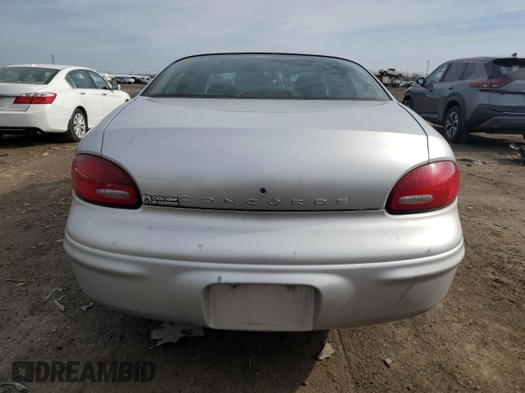 2001 Chrysler Concorde LX z VIN 2C3HD46R01H597205, wystawiony jako Copart lot #42805965 z przebiegiem 63 464 mil mil oraz Tytuł czysty. Historia ofert i sprzedaży dostępna na DreamBid. Obrazek 6.