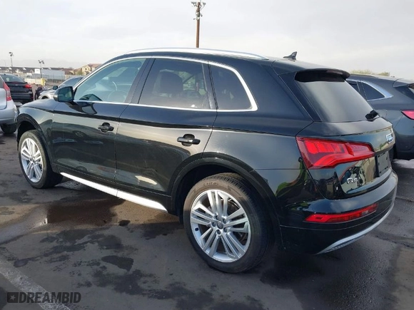 2019 Audi Q5 Premium Plus with VIN WA1BNAFYXK2084424, listed as a IAAI auction lot 41253535 with 62,484 mi miles. Bid and sale history available at carsss.com. Image 3.