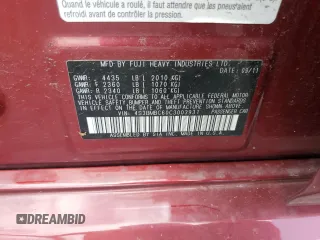 2012 Subaru Legacy Premium with VIN 4S3BMBC60C3003931, listed as a Copart auction lot 65114695 with 136,199 mi miles and Salvage title. Bid and sale history available at DreamBid. Image 12.
