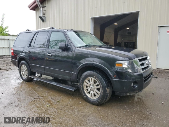 2014 Ford Expedition Limited with VIN 1FMJU2A56EEF02953, listed as a Copart auction lot 58295865 with 64,395 mi miles and Salvage title. Bid and sale history available at DreamBid. Image 4.
