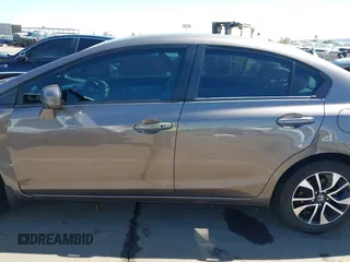 2014 Honda Civic Sedan EX with VIN 19XFB2F84EE082746, listed as a IAAI auction lot 41861197 with 117,332 mi miles. Bid and sale history available at carsss.com. Image 14.