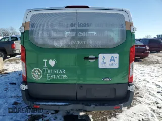 2017 Ford Transit Wagon XL with VIN 1FMZK1YM7HKB34384, listed as a Copart auction lot 88654985 with 16,649 mi miles and Salvage Title. Bid and sale history available at carsss.com. Image 6.