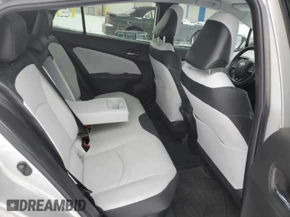 2019 Toyota Prius L Eco with VIN JTDKARFU5K3092583, listed as a Copart auction lot 46507135 with 71,690 mi miles and Salvage Title. Bid and sale history available at carsss.com. Image 10.