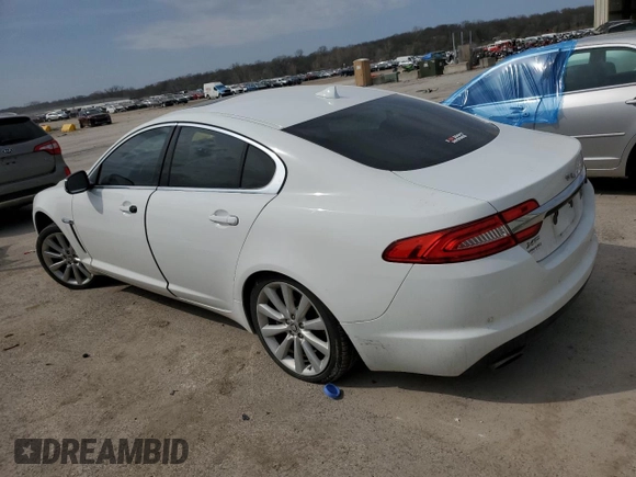 2013 Jaguar XF SC with VIN SAJWJ0EF3D8U08568, listed as a Copart auction lot 51001015 with 131,108 mi miles and Salvage Title. Bid and sale history available at DreamBid. Image 2.